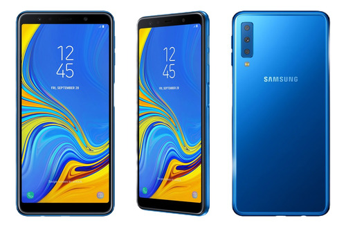 Celular Samsung Galaxy A7 - Nuevo Y Sellado - Azul - 128gb