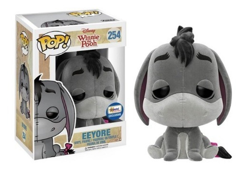 Funko Pop Eeyore #254 Winnie The Pooh Flocked Exclusivo
