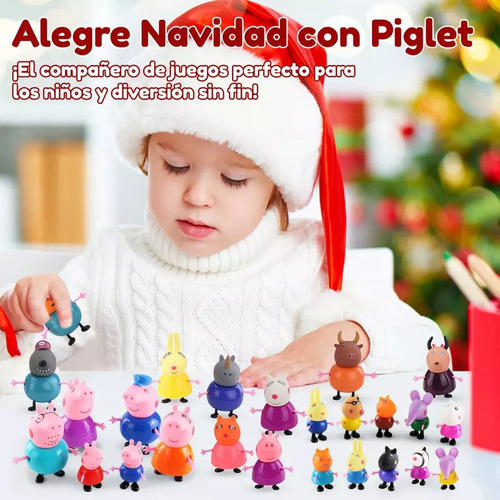 Qu Pepa Pig Family And Friends 25 Unidades Colección Pepa