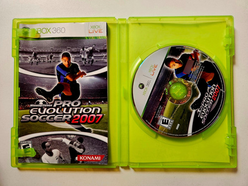 Jogo Winning Eleven Pro Evolution Soccer Pes 2007 Xbox 360 (Usado)