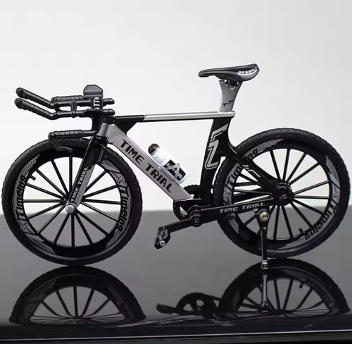 Mini Bicicleta A Escala 1.10 Simulación De Montaña Negro