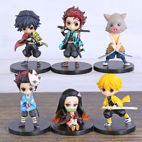 Demon Slayer Mini Figuras Anime