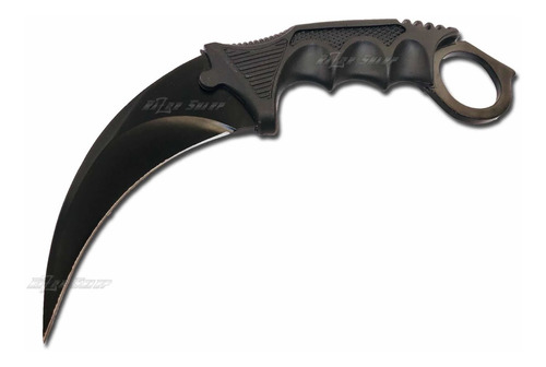 Cuchillo Karambit Csgo Original Negro Funda Counter Strike
