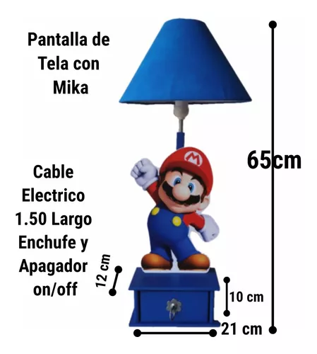 Lámpara De Buro O Tocador De Super Mario Bros