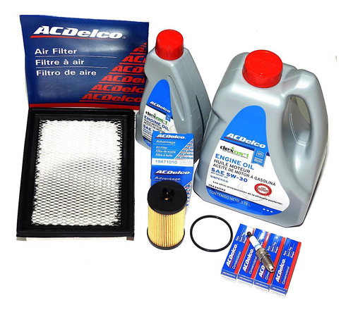 Kit Afinacion Sonic 2012-2020 5w30 Acdelco