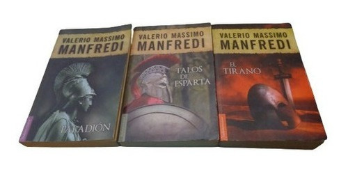 Lote Valerio Manfredi X 3: Talos D Esparta, Paladion, T&-.