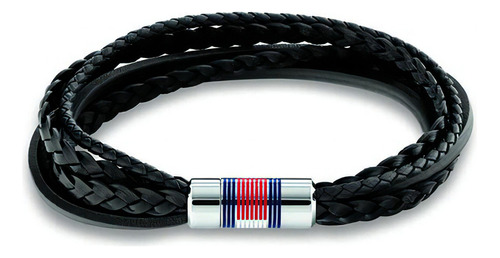 Pulsera Tommy Hilfiger Cuero/acero Inoxidable 2790426 Hombre