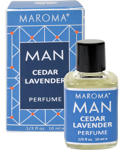 Men Cedar Lavender Fragrance Maroma 10 Ml Liquid