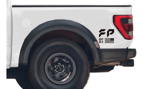 Calco Ford F150 Raptor Fp Performance Gen 03 Negro Mate