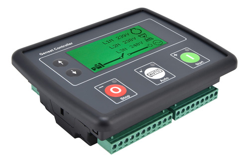 Generador De Controlador Genset, Pantalla Lcd De Arranque Au