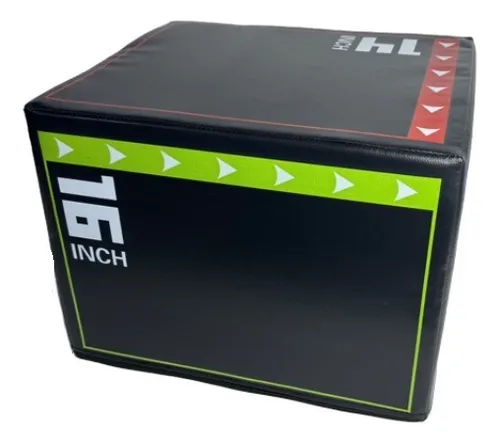 Jump Box 3 En 1, Pliométrico, Para Gimnasio 40cmx30cmx35cm