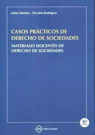 Libro Casos Practicos De Derecho De Sociedades 2023. - Sa...