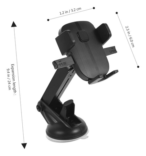 Soporte De Teléfono Para Automóvil Soporte Con Ventosa