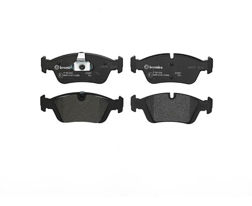 Balatas Delanteras / Bmw 325i Base 2001 A 2006 Semimetálica