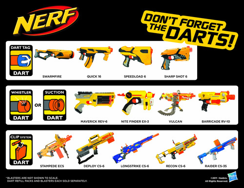 Nerf Raider Cs-35 Blaster Con 70 Dardos Adicionales