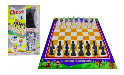 Juego De Mesa Ajedrez Gigante 60 X 50 