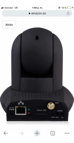 Cámara Remota Foscam Modelo 19821p Wifi (Usado)