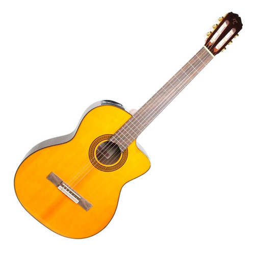 Violao Gc5ce N Tp4t Takamine Com 19 Trastes Eletrico Natural