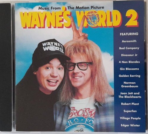 Wayne´s World 2. Music From. Cd Org Usado. Qqf. Ag.