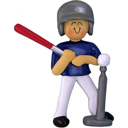 **adorno De Niño Jugador De Tee Ball**