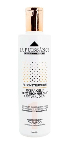 Shampoo La Puissance Extra Cell Plex Pelo Dañado Paso 1