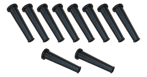 10x Manga De Cabo De Borracha Leve Para Máquinas 78mmx10mm