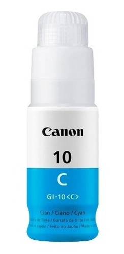 Botella De Tinta Canon Gi-10 Cyan | Ofiexpress