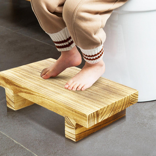 Taburete De Madera Para Cama Debajo Del Escritorio, Taburete