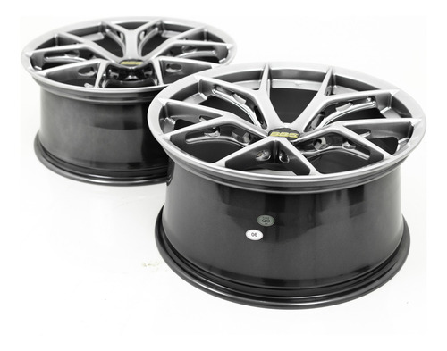 Rodas 19 Bbs Fi-r Forged 5x112 Duas Talas Passat Golf Fusca Cor Grafite