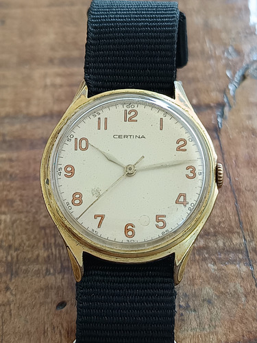 Relógio Vintage Suíço À Corda Certina (Usado)