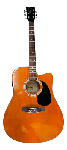 Guitarra Elelctroacústica Parquer Marrón Diestro (Usado)