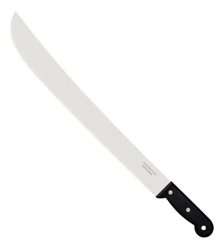 Facão Tramontina Facão 14" polegada reta liso de aço carbono 14" de comprimento
