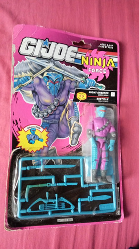 Vintage Gi Joe Ninja Force 1992 Edición Variante Rara