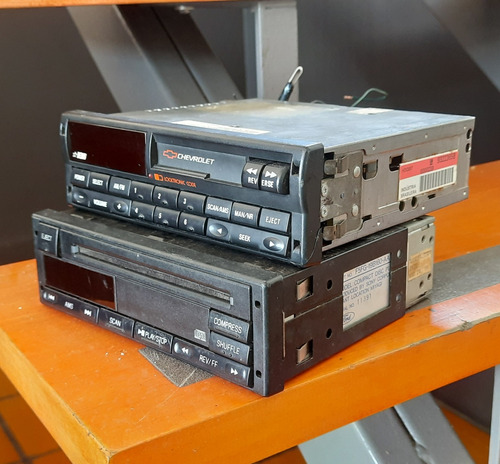 Kit Toca Fitas Nedus + Cd Player Omega Suprema Original Gm (Usado)