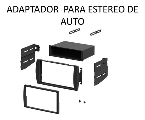 Imagen 2 de 3 de Frente Estereo 1din Cadillac Catera 1997-2001 Gm-k9699ddp
