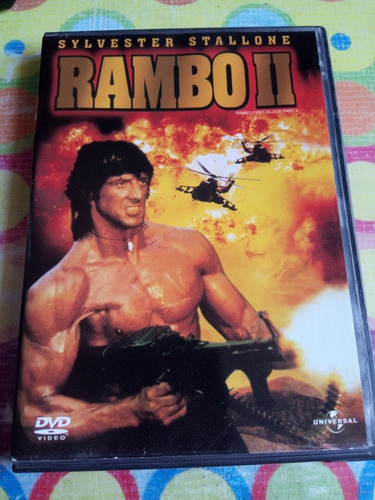 Dvd Rambo 2 Sylvester Stallone