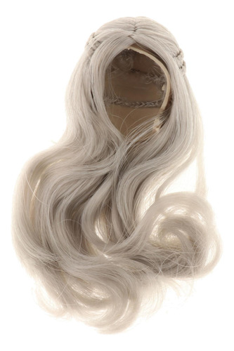 Pelo De Muñeca De Mujer A Escala 1/6, Accesorio De Plata