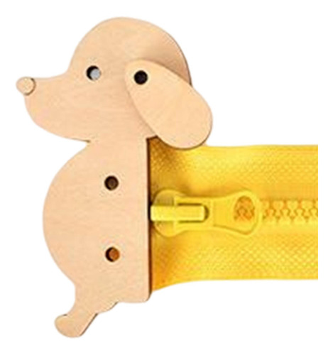Montessori Busy Board Accesorios Cremallera Desarrollar