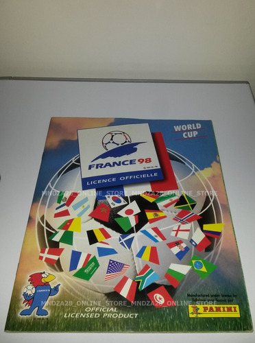 Albumes Panini Mundial Francia 1998 / Korea - Japón 2002 
