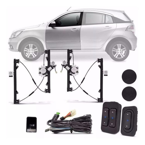 Kit Alzacristales Chevrolet Agile Electricos Original Dp20!!