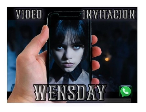 Video Invitacion Wensday (merlina)