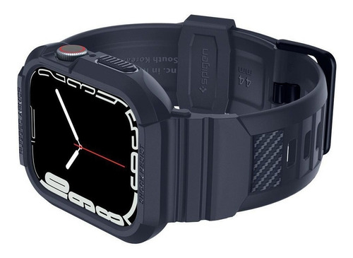 Imagem 5 de 9 de Capa Para Apple Watch 7 / 6 45mm Spigen Rugged Armor Pro