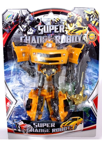 Transformers Bumblebee Autobot Super Change Robot Líder