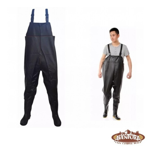 Wader De Pvc Negro