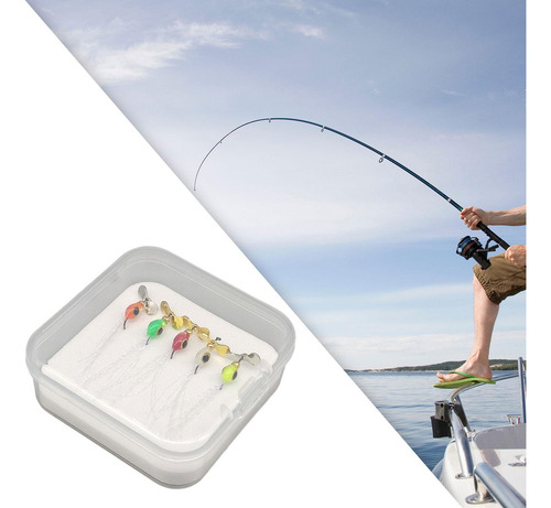 2 Paquete De 2-6 5x Señuelos De Pesca Con Mosca 2 Piezas