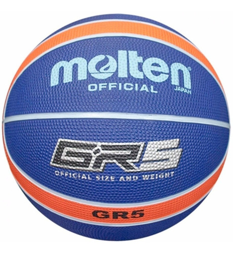 Pelota De Basquet Molten Gr5 Mini Basket Goma Basket Nueva !