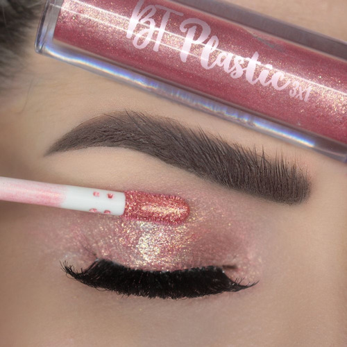 Imagem 2 de 4 de Bt Plastic Glossy 3x1 Bruna Tavares - Golden Peach