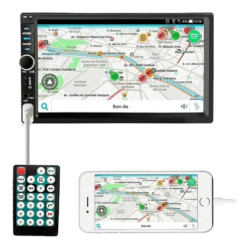 Central Multimidia Kit Radio Som Idea Linea Marea Mobbi