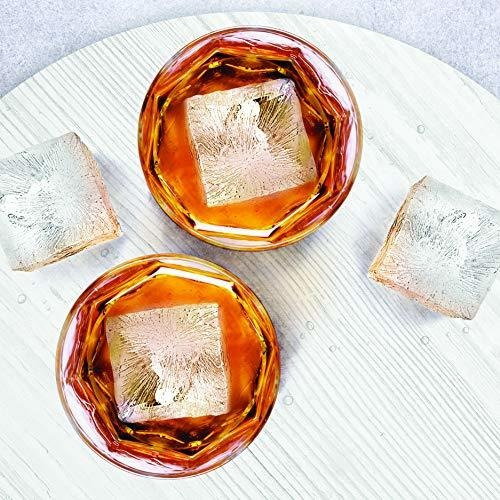 Molde Hielo Whiskey 2puLG Cubos, Silicona Bpa-free, Set 2,