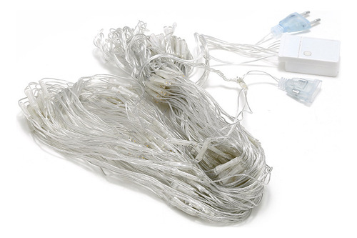 White - (220v)1.5*1.5 M 96 Lamp - Led Fishnet Lights Outdoor